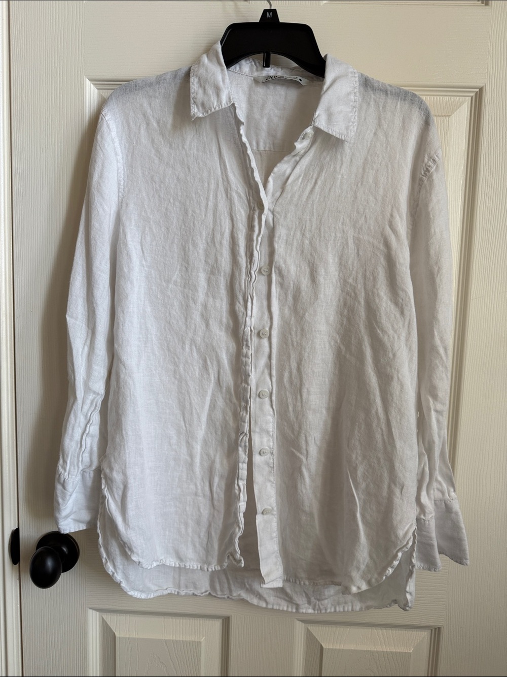 Zara linen shirt